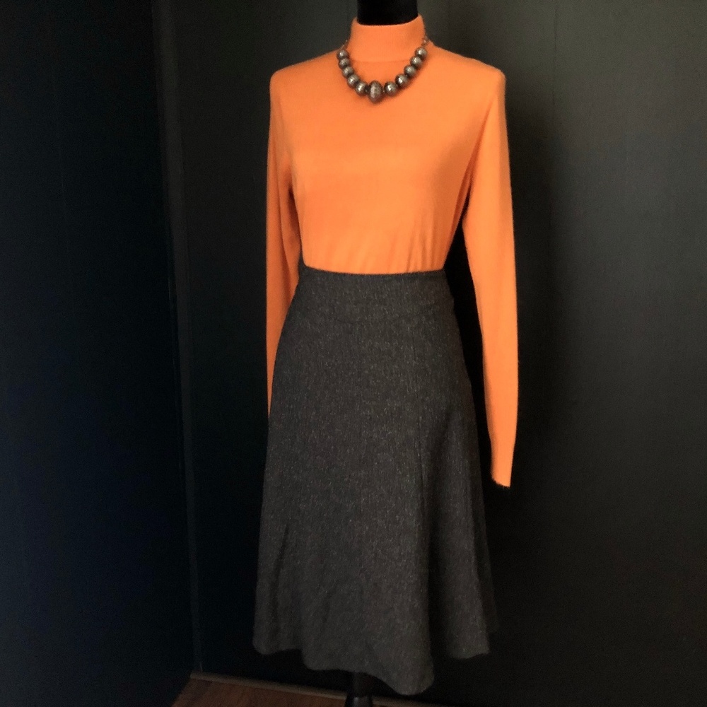 Black Tweed Skirt